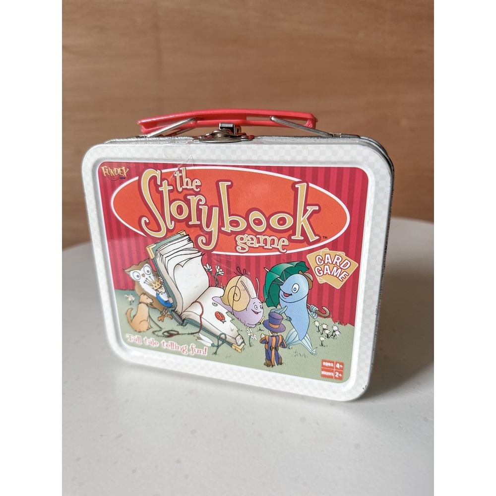 Fundex The Storybook Game Card Game Tin Case Ages 4+ Complete